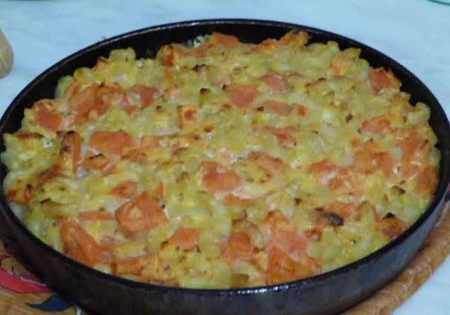 Запеканка из макарон с помидорами продукты питания как продлить срок годности